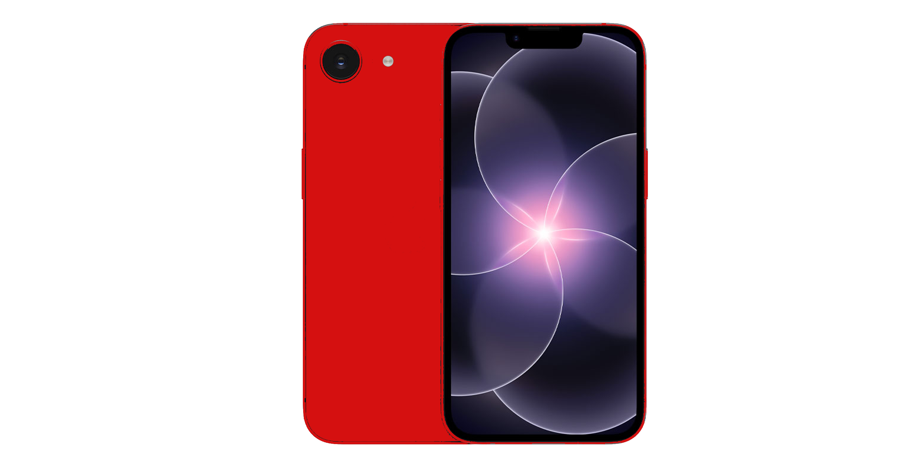 iPhone 17e — red