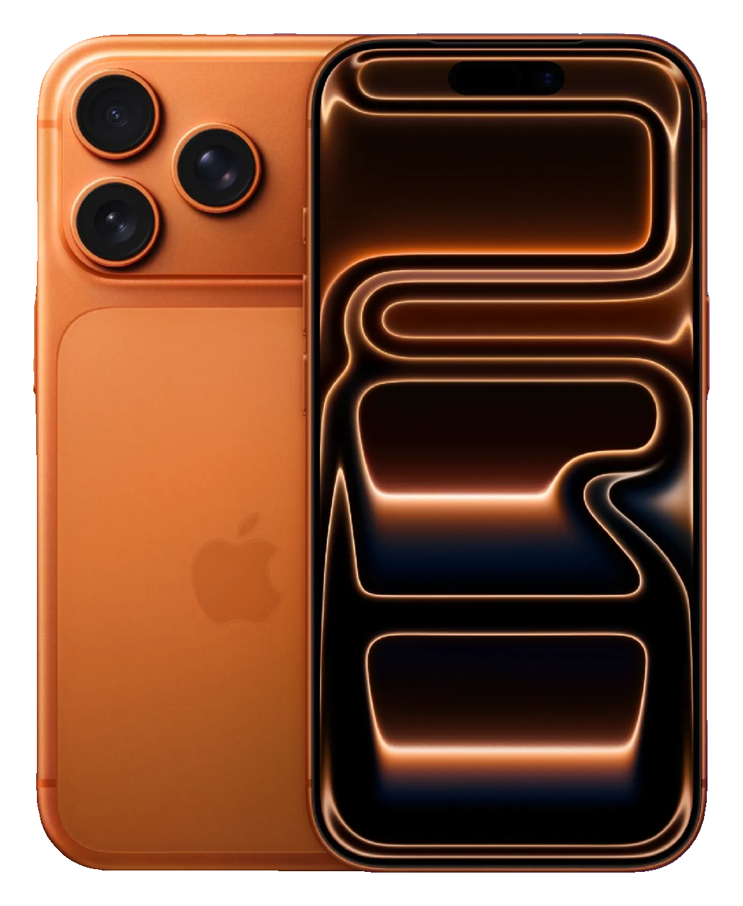iPhone 17 Pro — orange